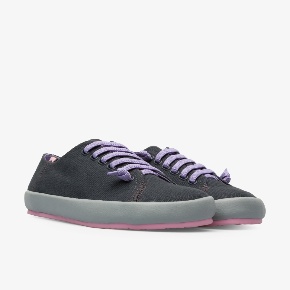 Tenis Camper Peu Rambla Mujer - Gris Oscuro | Camper Mexico + 3471NLOYX